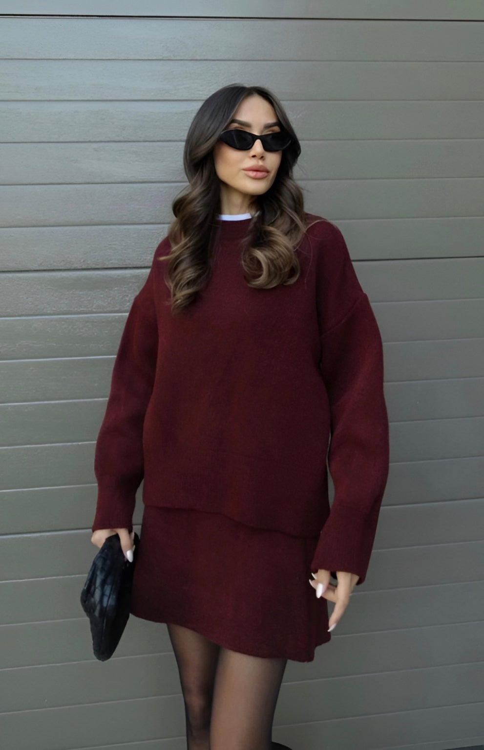 Ensemble Pull et Jupe Chic