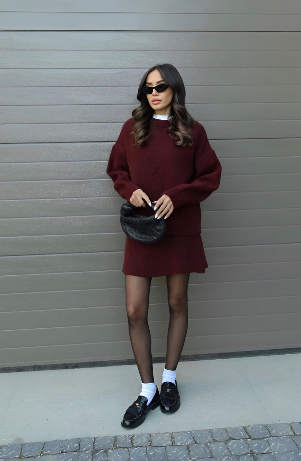 Ensemble Pull et Jupe Chic