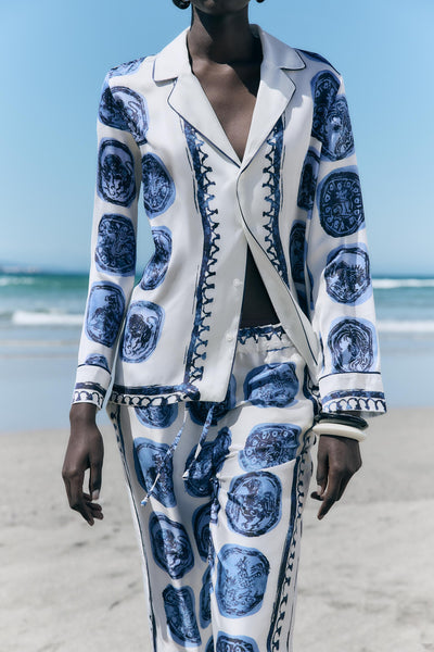 Ensemble Bleu Porcelaine