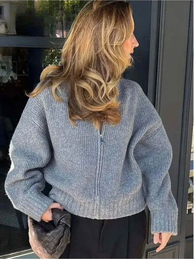 Gilet Zippé en Maille