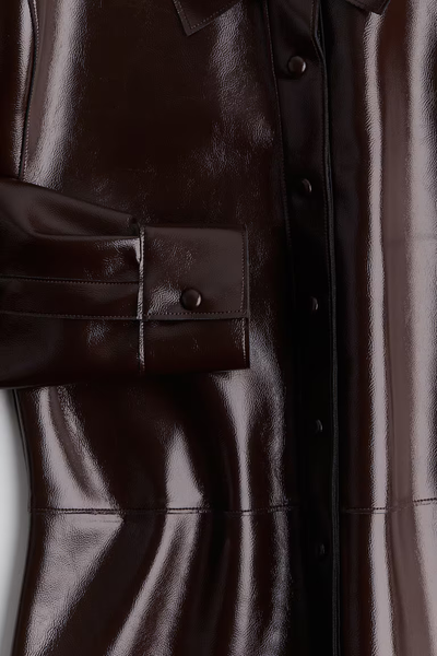 La Robe Cuir Élégante