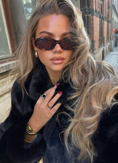 Lunettes de soleil rétro vintage