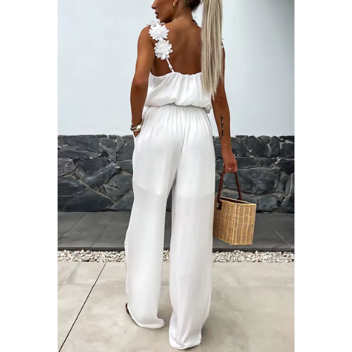 Élégance Florale Jumpsuit