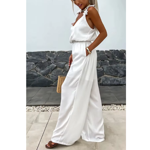 Élégance Florale Jumpsuit