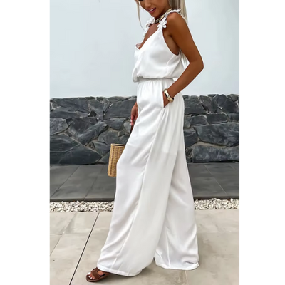 Élégance Florale Jumpsuit