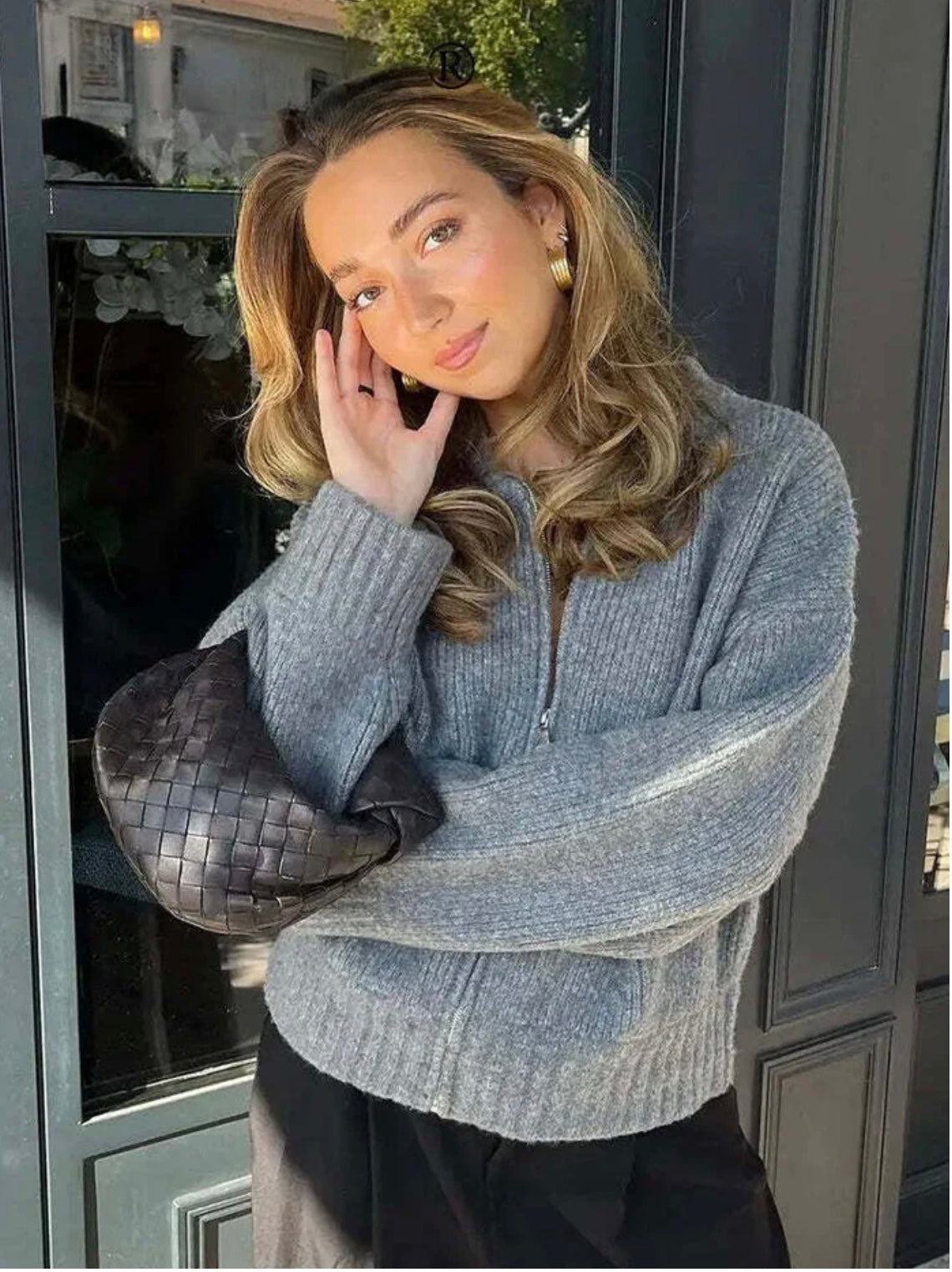 Gilet Zippé en Maille