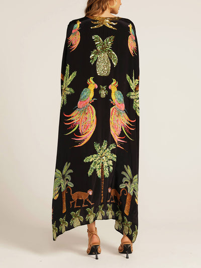 Tropical Elegance Maxi Dress