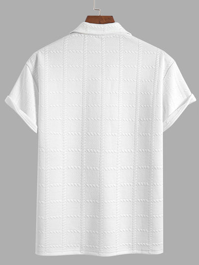 Vallier | Polo Manches Courtes Quadrillé