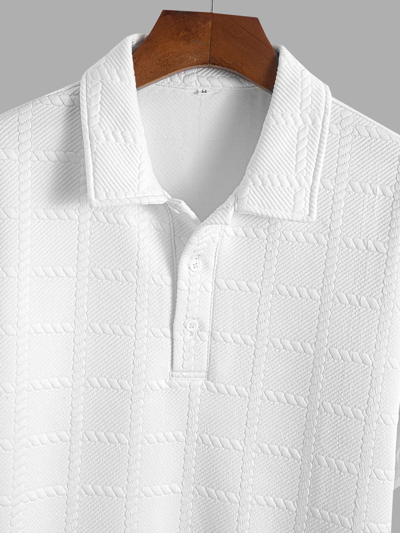 Vallier | Polo Manches Courtes Quadrillé