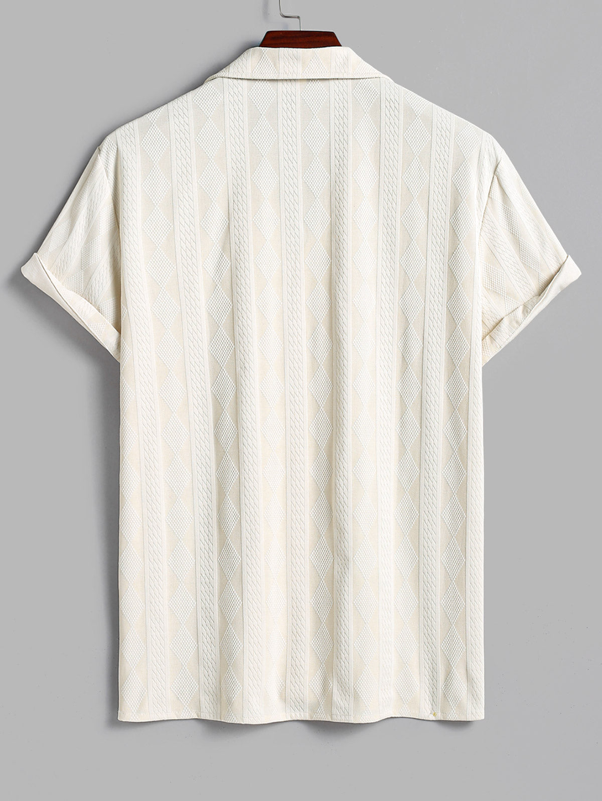 Vallier | Chemise Col Camp Texturée