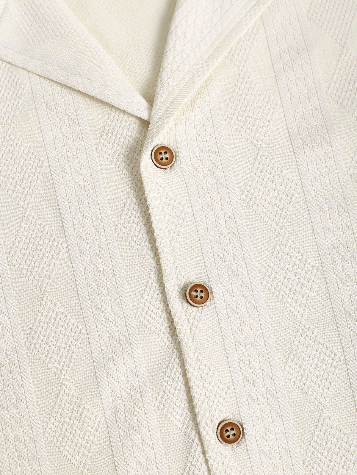 Vallier | Chemise Col Camp Texturée