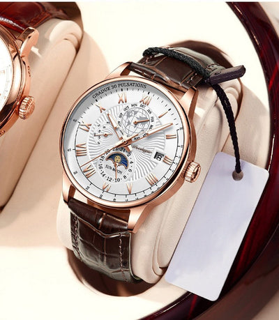 Montre de Luxe à la Mode en Quartz Léger