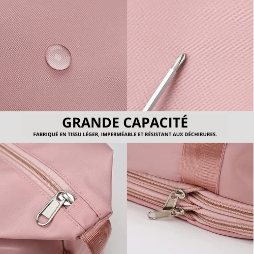 Le Nomade™ | Sac imperméable et extensible avec sangle arrière