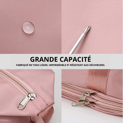 Le Nomade™ | Sac imperméable et extensible avec sangle arrière