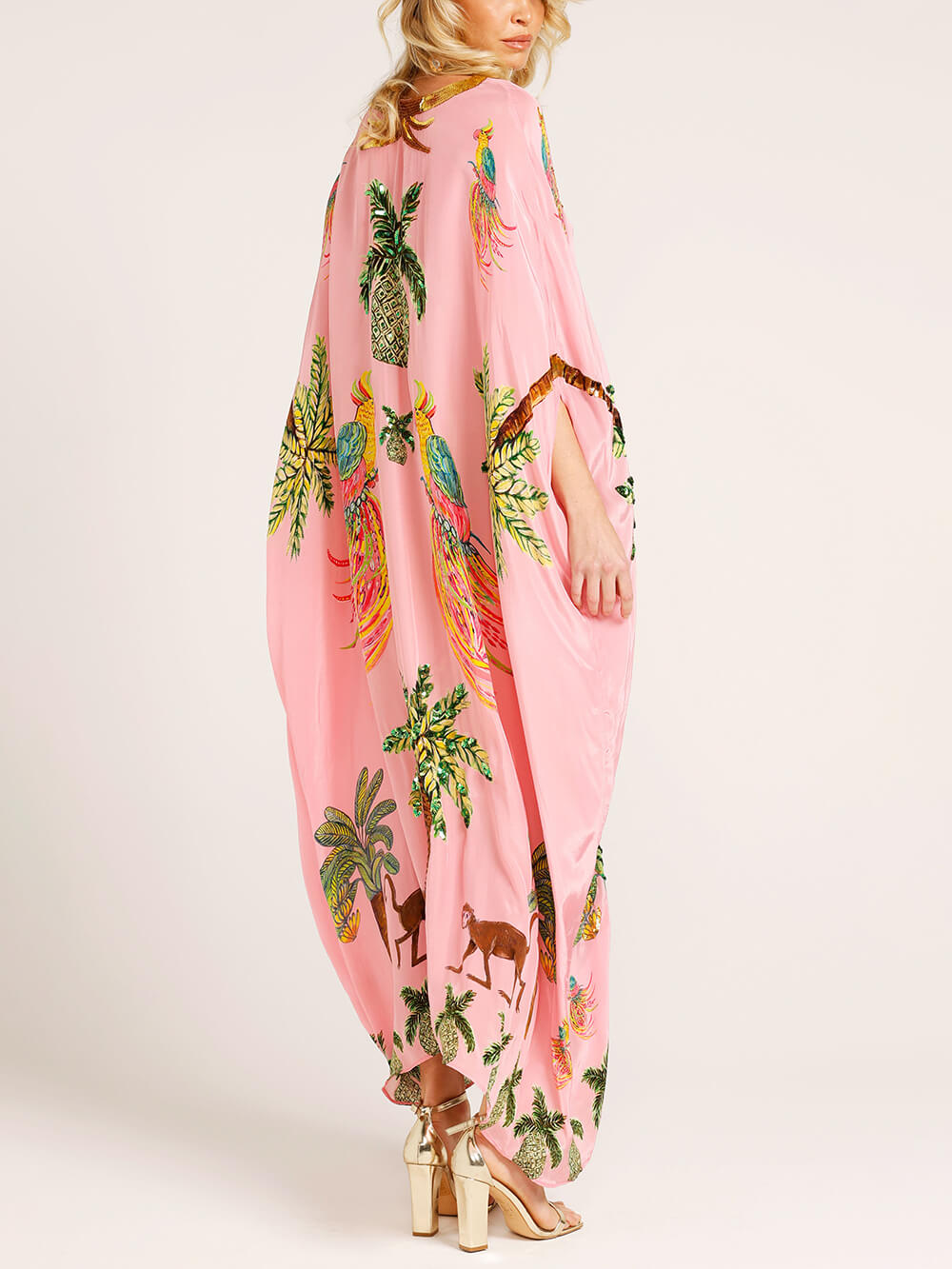 Tropical Elegance Maxi Dress