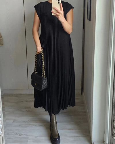 Edith | Robe Maxi Plissée