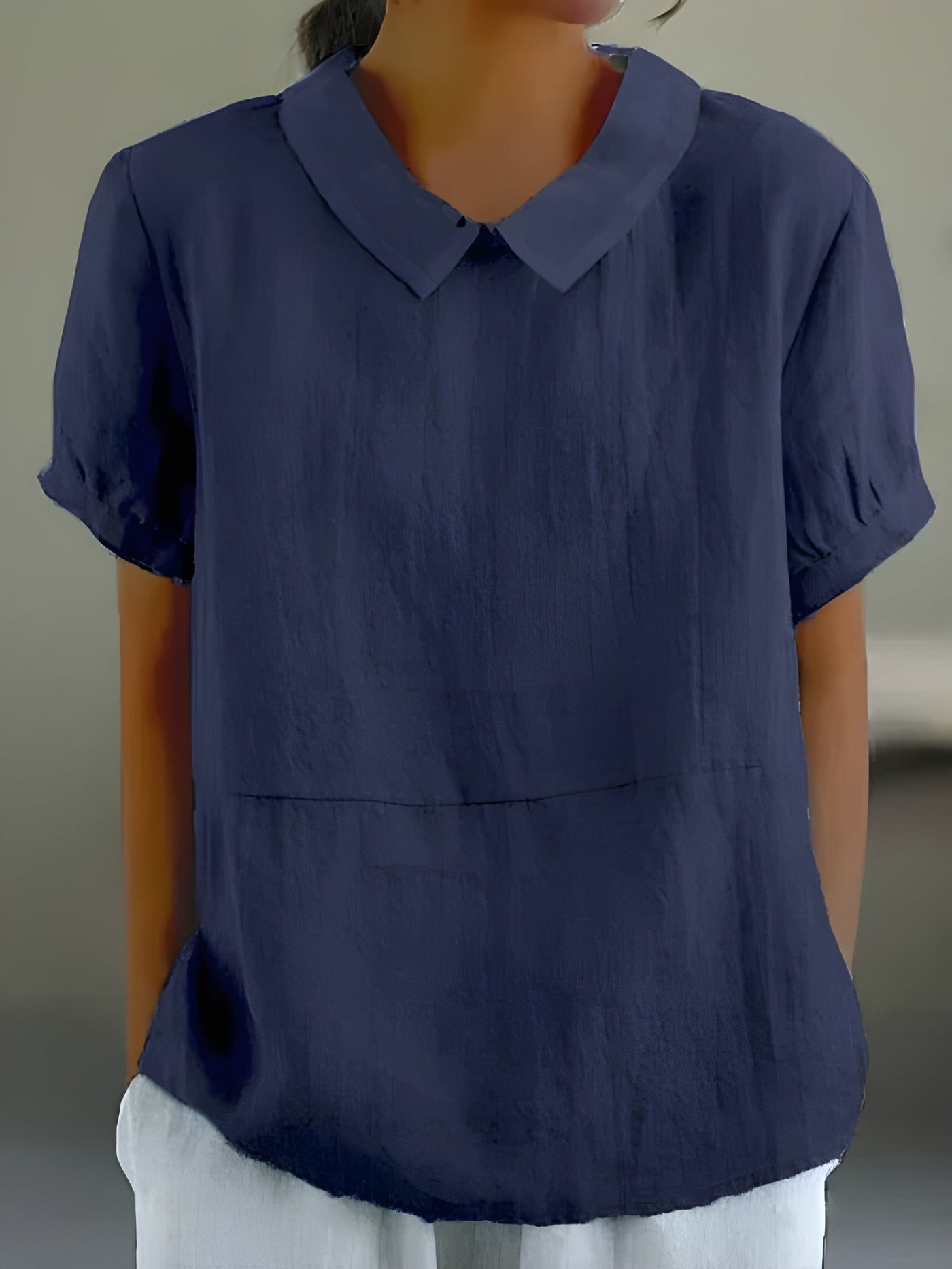 Camille | Blouse fluide à col chic