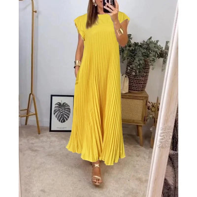 Edith | Robe Maxi Plissée
