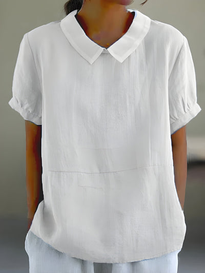Camille | Blouse fluide à col chic