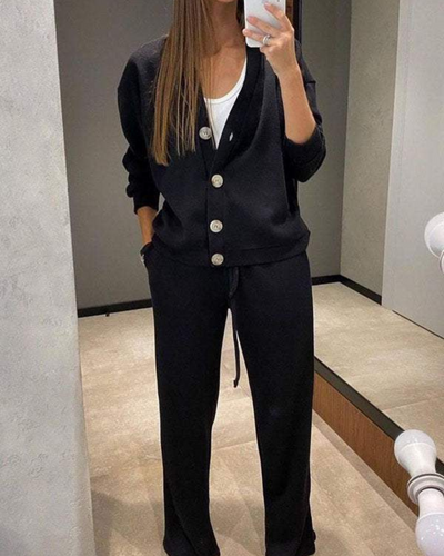 Ensemble Élégant 2 Pièces – Confort et Style au Quotidien