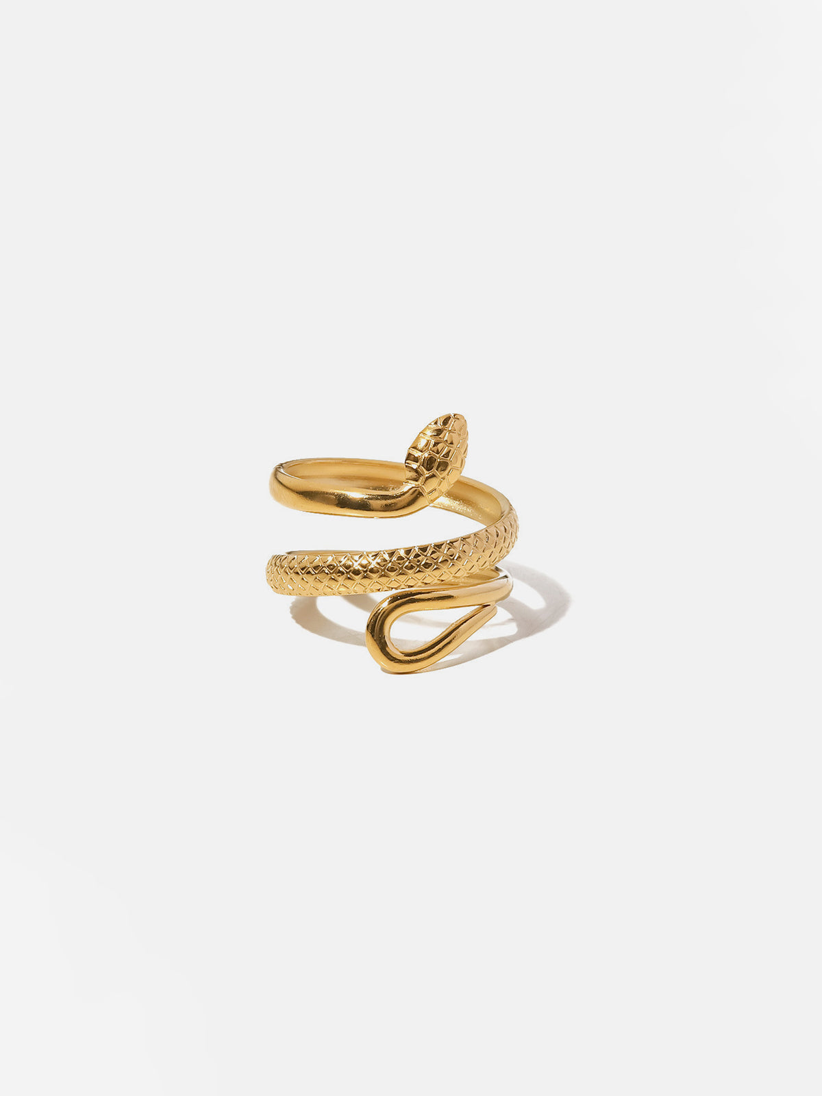 Bague serpent ajustable