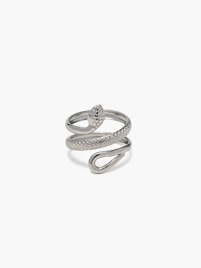 Bague serpent ajustable
