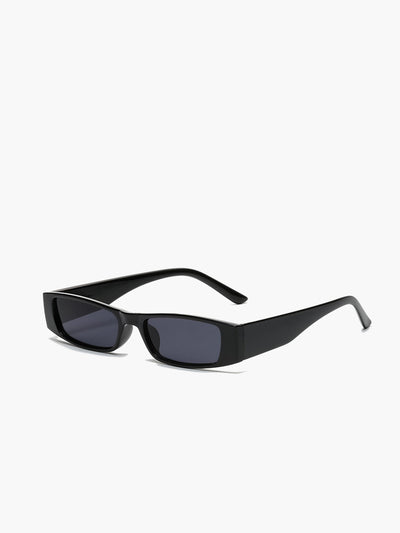 Lunettes de soleil carrées noires