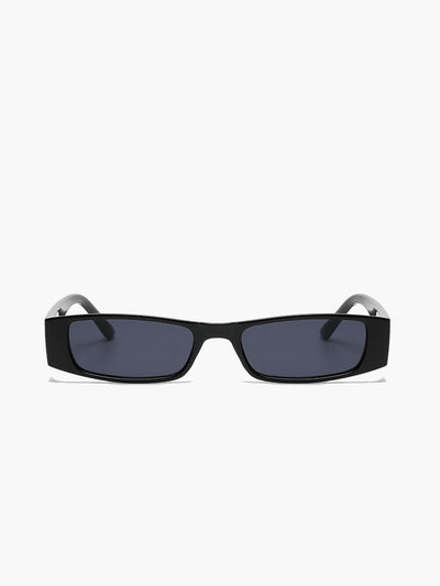 Lunettes de soleil carrées noires