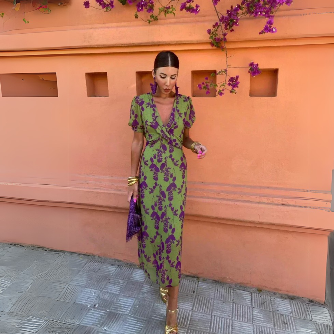 Danielle™ | Robe Fleurie Femme Chic