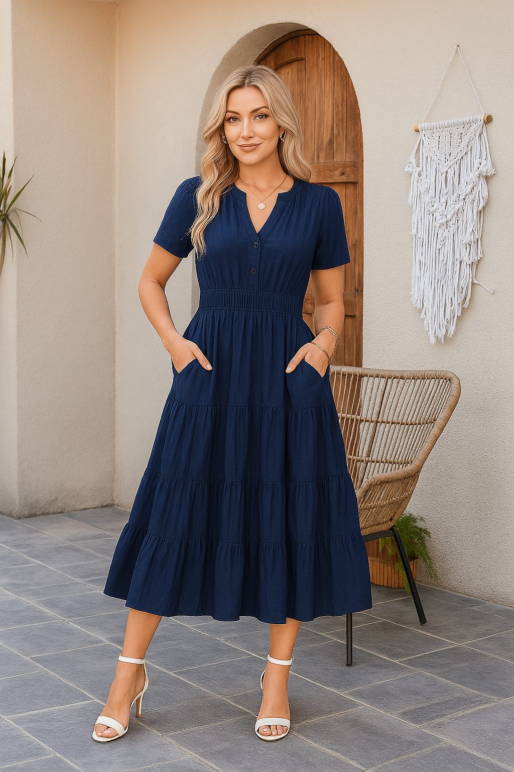 Amélia™ Robe Élégante