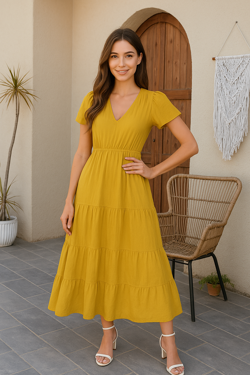 Amélia™ Robe Élégante