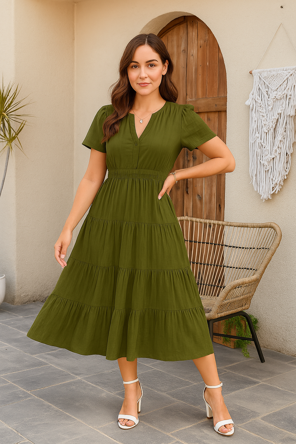 Amélia™ Robe Élégante