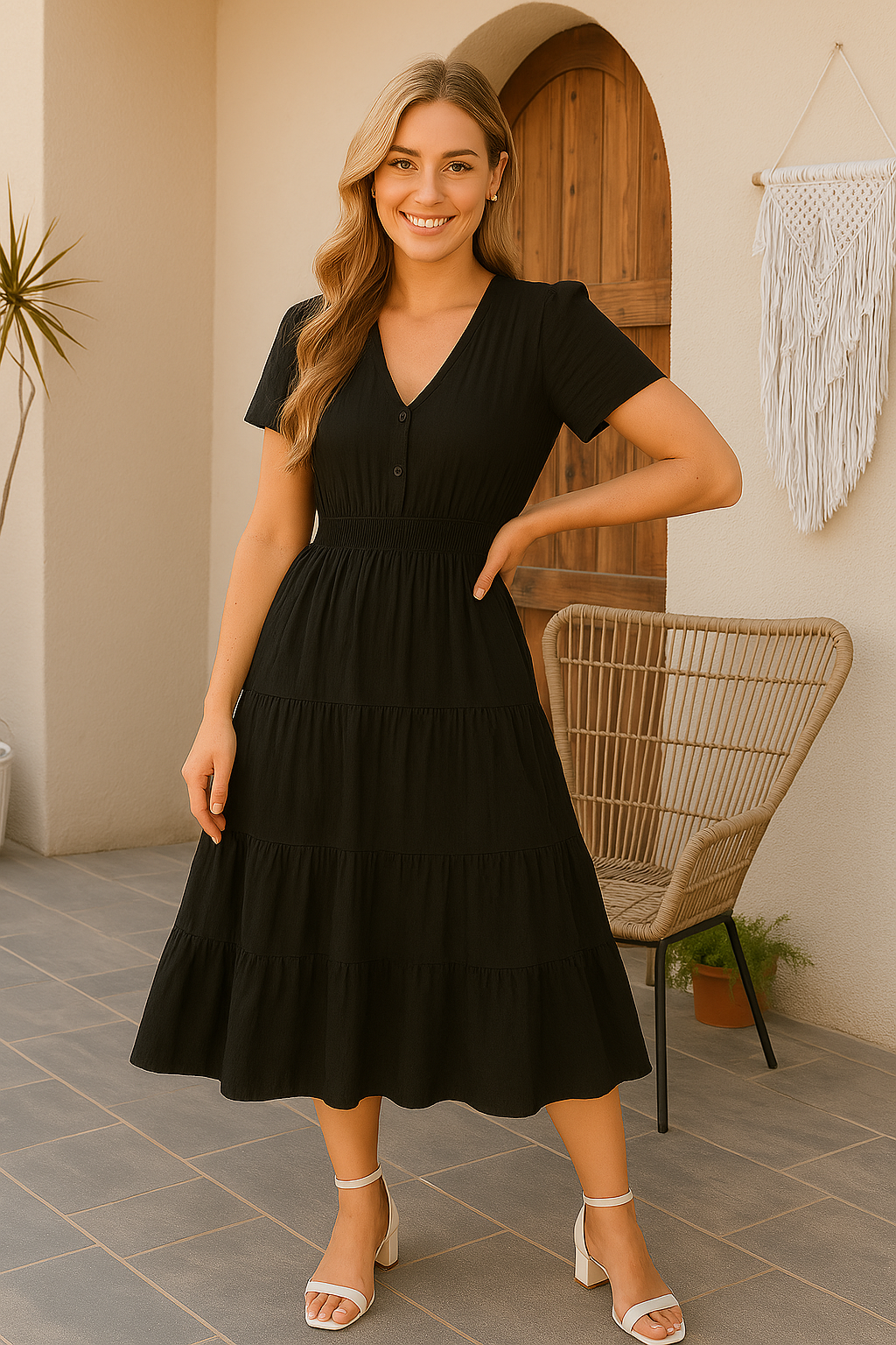 Amélia™ Robe Élégante