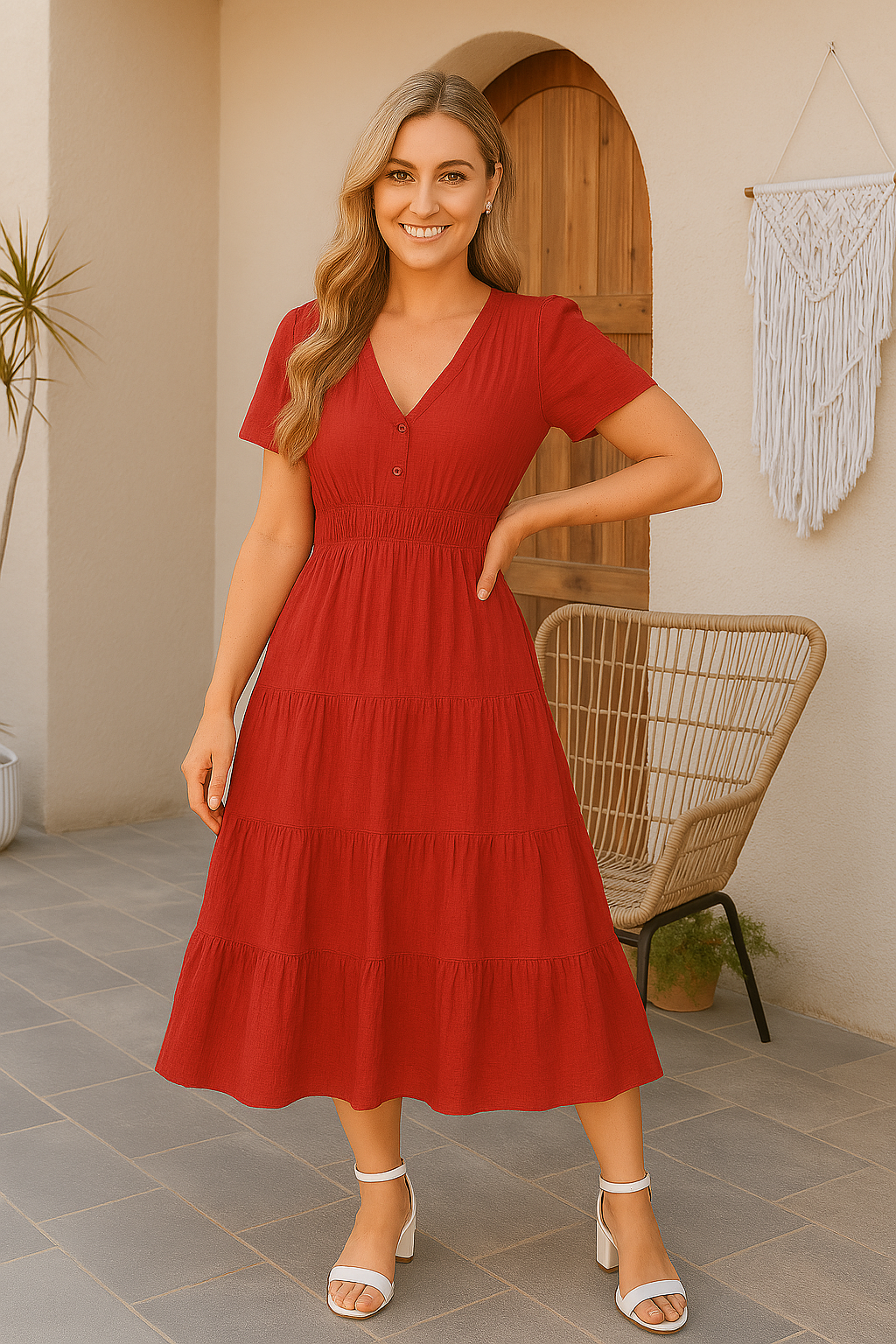 Amélia™ Robe Élégante