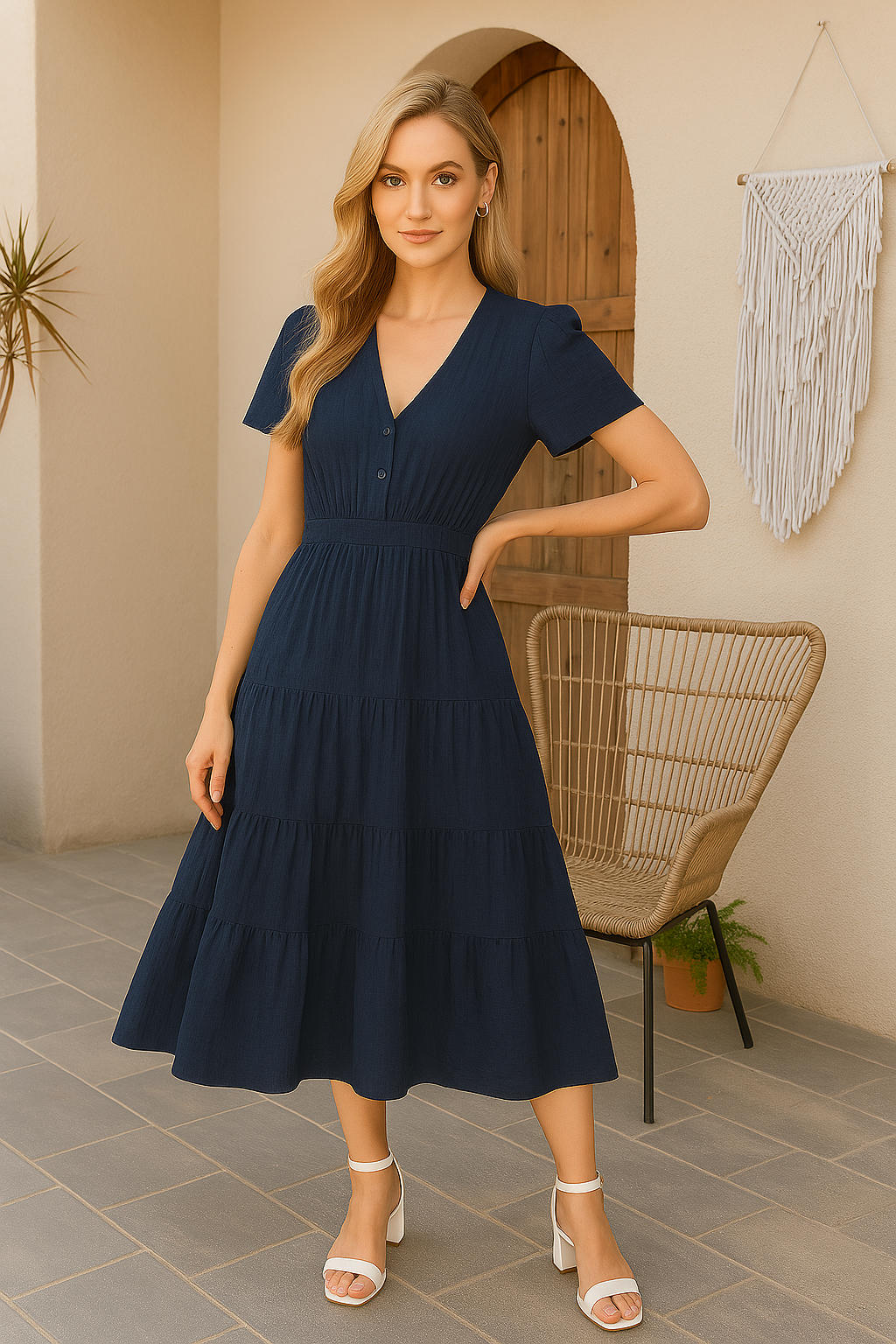 Amélia™ Robe Élégante