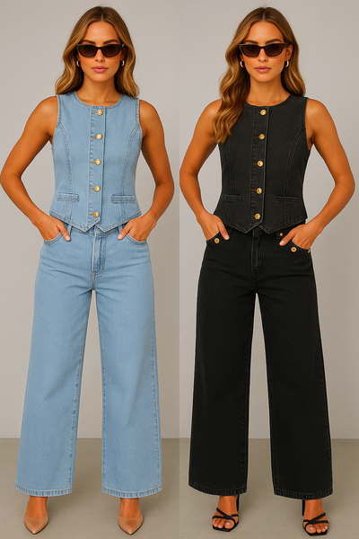 Look Agatha – Jeans & Colete