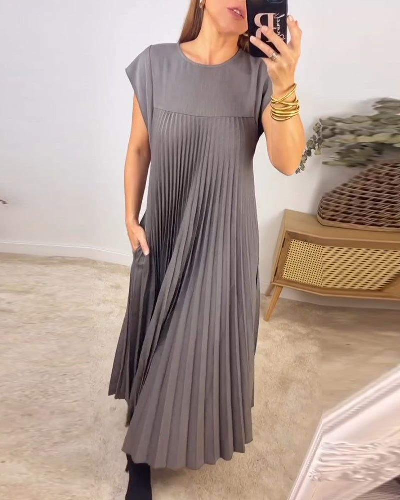 Edith | Robe Maxi Plissée