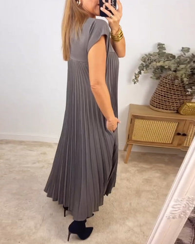 Edith | Robe Maxi Plissée