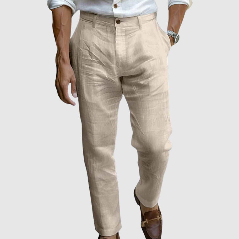Le Chic Saint-Tropez – Pantalon en Lin