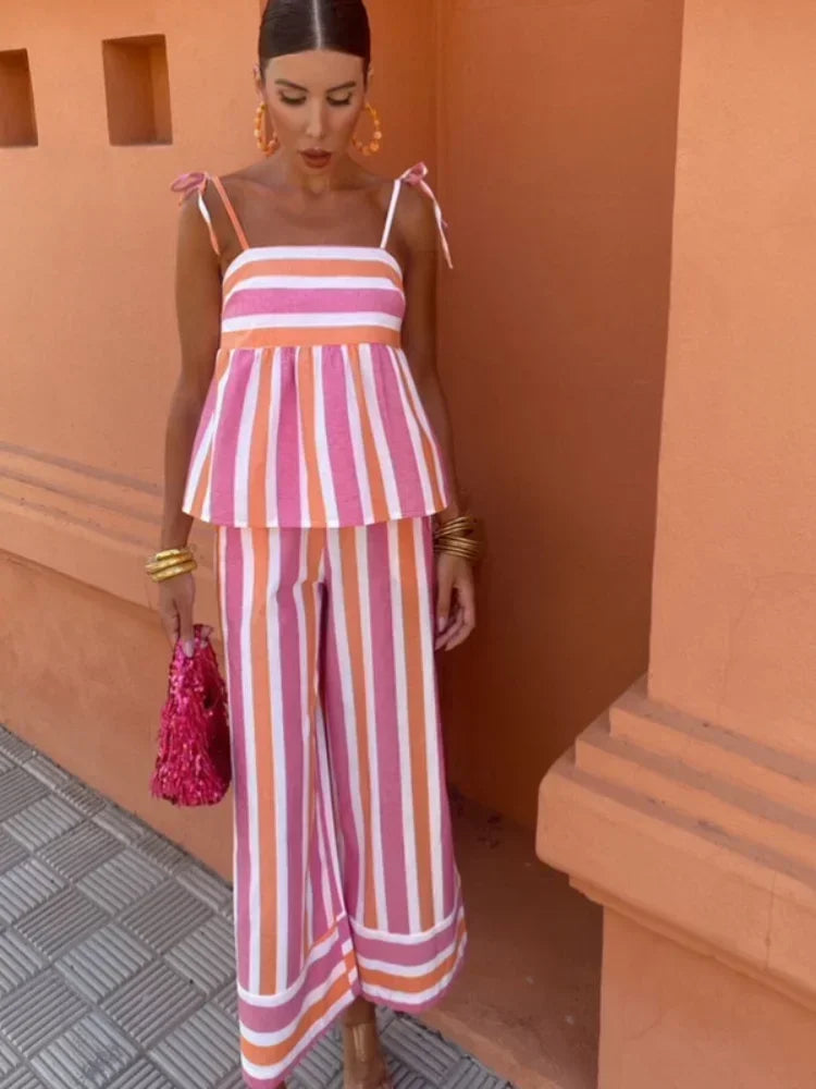 Hanne™ | Tenue D'Été Femme Imprimée Élégante