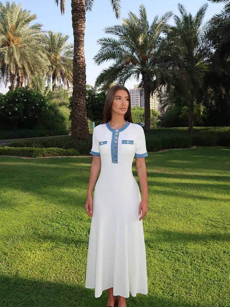 Robe Automnale Élégante