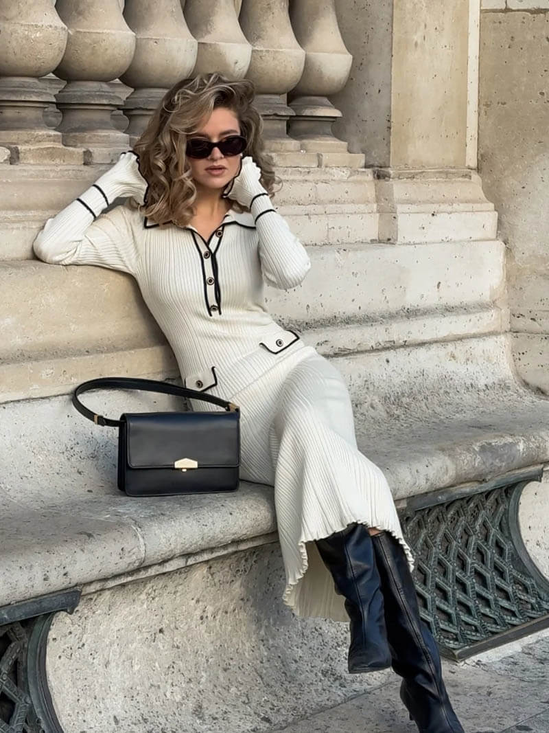 Robe Automnale Élégante