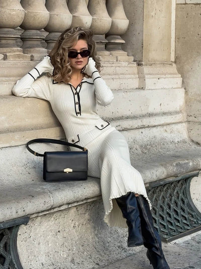 Robe Automnale Élégante