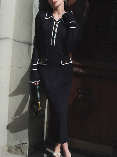 Robe Automnale Élégante