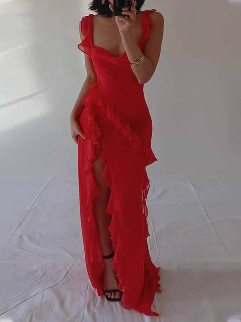 Robe Romina à Volants