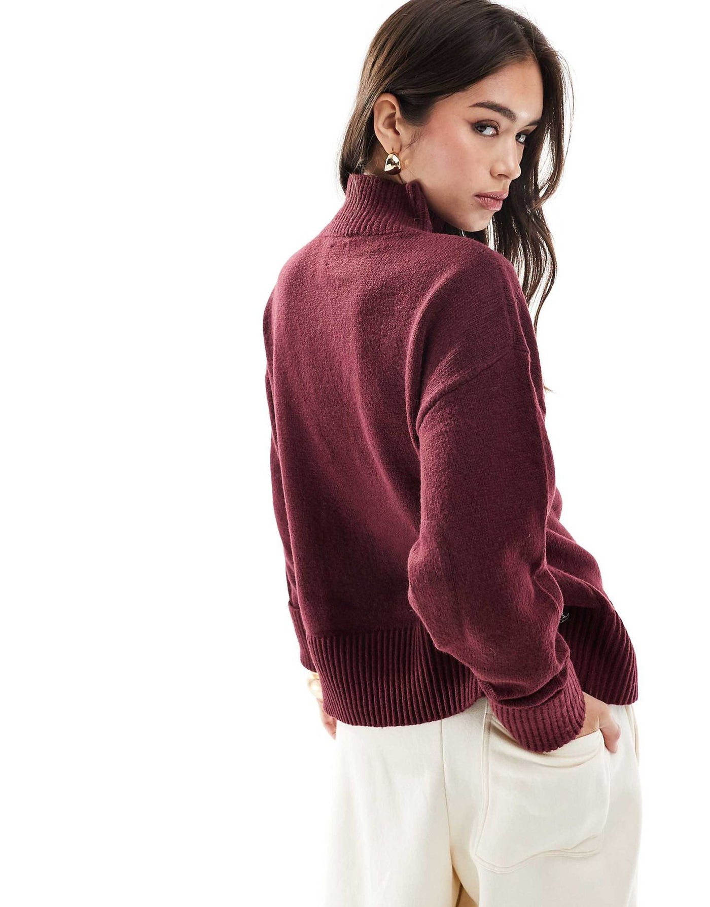 Pull en Maille Épaisse – Chaleur et Élégance Intemporelle