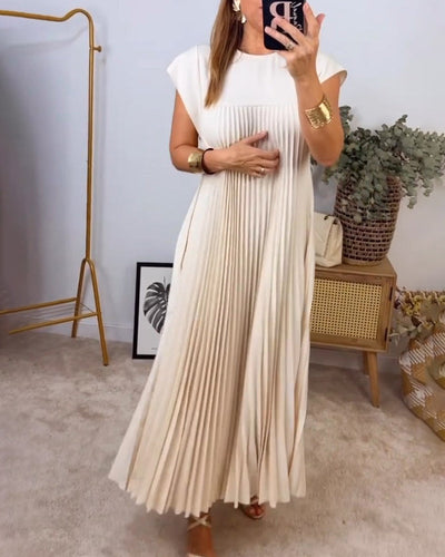 Edith | Robe Maxi Plissée