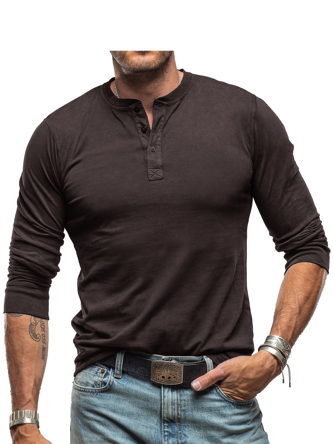 Mimi et Patrick™ | Chemise Vintage à Manches Longues