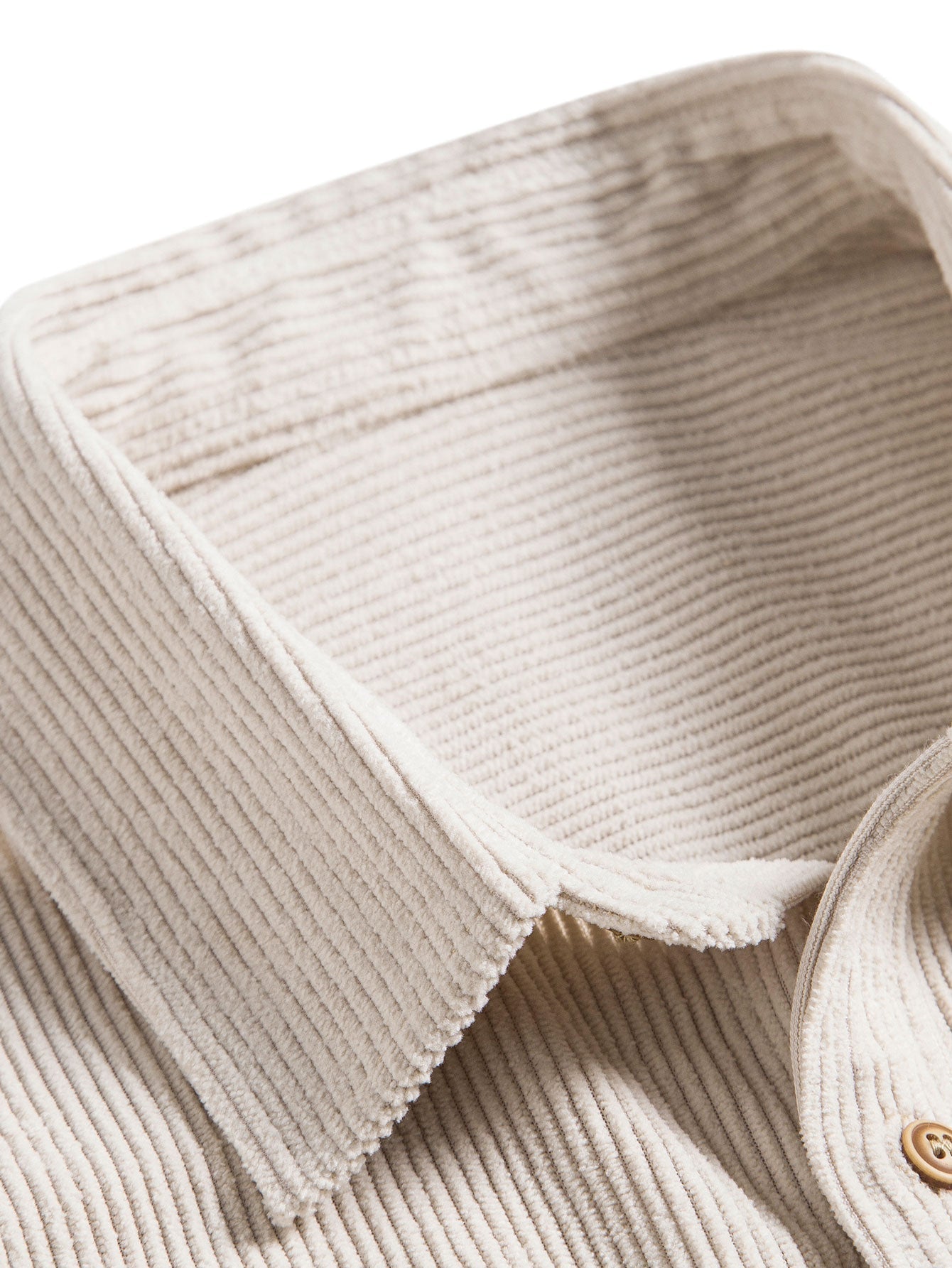 Vallier | Chemise Côtelée Décontractée