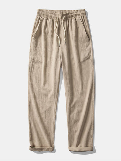 Vallier | Pantalon Texturé Décontracté